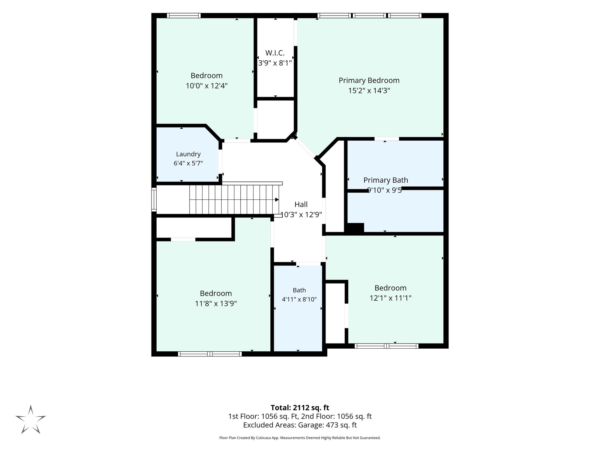 Second floor plan